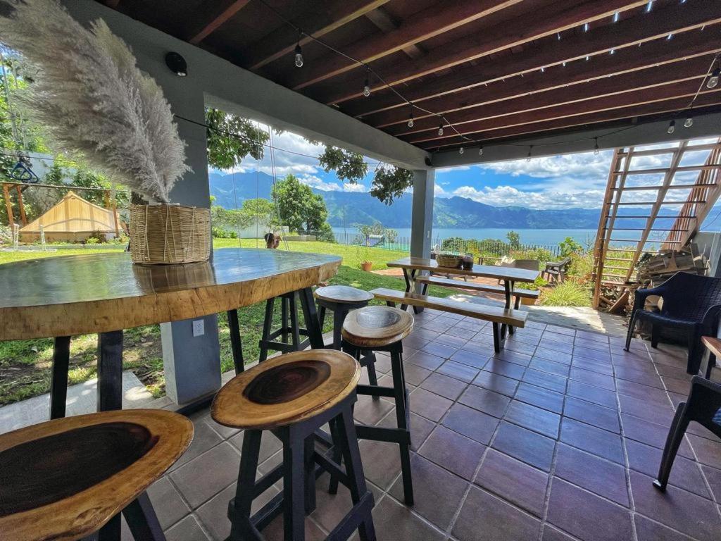Refugio Del Volcan Casitas San Pedro La Laguna Exteriör bild