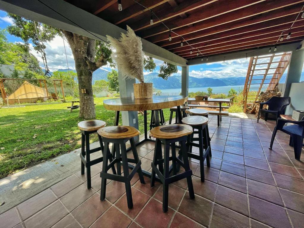 Refugio Del Volcan Casitas San Pedro La Laguna Exteriör bild
