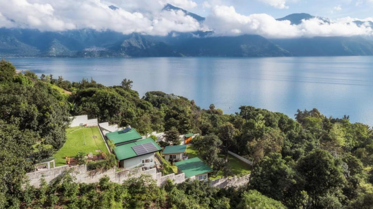 Refugio Del Volcan Casitas San Pedro La Laguna Exteriör bild